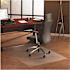 Cleartex ULTIMAT POLYCARBONATE CHAIR MAT FOR HARD FLOORS, 48 IN. X 79 IN., CLEAR