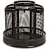 Rolodex Workspace Wire Mesh Spinning Supply Caddy Black