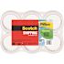 Scotch 3750, 1.88 in. x 49.2 yds., 3 in. Core, Commercial Grade Packaging Tape, (6-Pack)