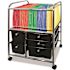 Advantus Corporation ADVANTUS LETTER/LEGAL FILE CART, 5 STORAGE DRAWERS, 15-1/4 IN.W X 21-7/8 IN. D X 28-7/8 IN.H, BLACK