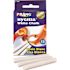 Dixon 12-Count PRANGE HYGIEIA BOARD CHALK, DUSTLESS, 3-1/4 IN. X 3/8 IN., WHITE, 12 PER BOX