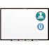 Quartet 52 in. x 37-1/2 in. Standard Magnetic Whiteboard with Black Aluminum Frame
