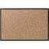 Quartet 18 in. x 24 in. Bulletin Board with Natural Cork Surface and Black (1-Each)