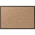 QUARTET MFG. CORK BULLETIN BOARD WITH BLACK ALUMINUM FRAME, 36 IN X 24 IN