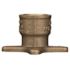 Zurn 1/2 in. Barb x 1/2 in. FPT Brass Drop Ear 90-Degree Elbow