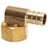 Zurn 1/2 in. Barb x 1/2 in. FPT Swivel Cone Connection PEX Brass Swivel 90 Deg. Elbow