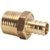 Zurn 1/2 in. Barb x 1/2 in. MPT Lead Free Brass Male Adapter