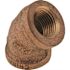 0.75 in. 45 Degree Brass Elbow