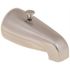 Proplus Bathtub Spout with Top Diverter, Brushed Nickel, 3/4 in. IPS