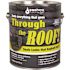 SASHCO THROUGH THE ROOF! WATERPROOF SEALANT, BRUSH GRADE, 1 GALLON, CLEAR, VOC COMPLIANT