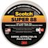 Scotch 3/4 in. x 66 ft. x 0.008 in. Super 88 Vinyl Electrical Tape, Black