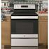 GE 30 in. 4 Burner Element Free-Standing Electric Range in Stainless Steel