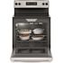 GE 30 in. 4 Burner Element Free-Standing Electric Range in Stainless Steel