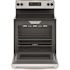 GE 30 in. 4 Burner Element Free-Standing Electric Range in Stainless Steel