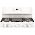 GE GE 30-INCH 5 CU. FT. FREE-STANDING GAS RANGE, WHITE