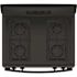 GE 30 in. 4.8 cu. ft. Free-Standing Gas Range in Black