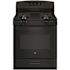 GE 30 in. 4.8 cu. ft. Free-Standing Gas Range in Black