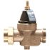 Watts In-Line Water Pressure Reducing Valve, 3/4 in. Female, Brass, Lead Free