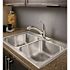 MOEN Integra Single-Handle Pull-Out Sprayer Kitchen Faucet with Power Clean in Spot Resist Stainless
