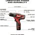 Milwaukee M12 12V Lithium-Ion Cordless 3/8 in. Drill/Driver Kit with Two 1.5 Ah Batteries, Charger and Tool Bag