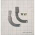 GE Dishwasher Bracket for Corrugated and Granite Countertops