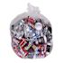 Berry Plastics 10 Gal. 0.7 mil 24 in. x 23 in. Clear Low-Density Trash Bags (50 per Roll, 10-Rolls per Case)