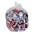 Berry Plastics 10 Gal. 0.4 mil 24 in. x 23 in. Clear Low-Density Trash Bags (50 per Roll, 20-Rolls per Case)