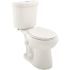 Premier Select 2-Piece 1.1/1.6 GPF Dual Flush Round Front Toilet in White, Seat Included