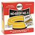 Harveys No Seep Number 5 Toilet Bowl Wax Ring Gasket with Plastic Flange Sleeve and Toilet Bowl Bolts