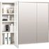 Zenna Home 36 W X 30 In H Surface-Mount Tri-View Bevel Mirror Medicine Cabinet