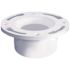 Water-Tite 86135 Flush-Tite ABS Standard Pattern Closet Flange with Knockout, Fits 3- and 4-Inch Schedule 40 DWV Pipe