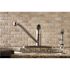 Premier Westlake Single-Handle Standard Kitchen Faucet with Side Sprayer in Brushed Nickel