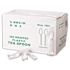 GEN Wrapped Cutlery 5-7/8 in. Teaspoon Medium Weight White (1000 per Case)
