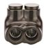 NSi Industries 3/0-6 AWG Insulated Tap Connector, Black
