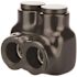 NSi Industries 3/0-6 AWG Insulated Tap Connector, Black