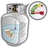 Worthington 20 lbs. Empty Propane Tank With Gauge