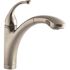 KOHLER Forte Single-Handle Pull-Out Sprayer Kitchen Faucet with MasterClean Spray Face in Vibrant Brushed Nickel