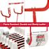 Kidde 2-Story Fire Escape Ladder, 13 ft. Long, 1000 lb. Load Capacity, Tangle-Free Deployment and Quick Attach
