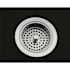 KOHLER Duostrainer 4-1/2 in. Sink Strainer with Tailpiece in Polished Chrome