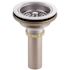 KOHLER Duostrainer 4-1/2 in. Sink Strainer with Tailpiece in Polished Chrome