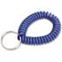 Lucky Line Products Wrist Coil With Key Ring, Blue (5-Pack)