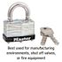 Master Lock 1-3/4 in. Laminated Steel Padlock with Breakaway Shackle
