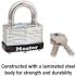 Master Lock 1-3/4 in. Laminated Steel Padlock with Breakaway Shackle