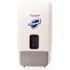 Safeguard 1200 ml. White/Gray Wall and Counter Mountable Foam Soap Dispenser