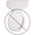 KOHLER Brevia Elongated Closed Front Toilet Seat with Quick-Release Hinges in White
