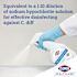 Clorox Healthcare Healthcare Bleach Germicidal Cleaner Refill, 128 Fluid Ounces (68978)
