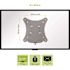 AVF Eco-Mount Flat, low-profile wall-mount for TVs up to 25 in.