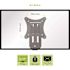 AVF Eco-Mount Pan, Swivel, Tilt, and Extend Wall-Mount for TVs Up to 25