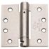 4 in. x 4 in. Satin Nickel Square Corner Spring Hinge