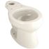 KOHLER Wellworth Round Toilet Bowl Only in White